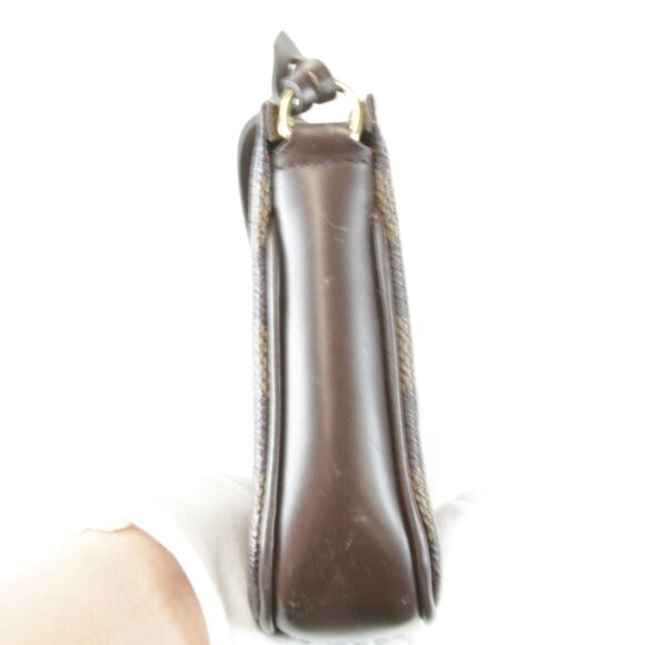 LOUIS VUITTON Brown Damier Canvas Pochette Pouch - Picture 5 of 10